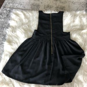 Top Shop Black Jumper Dress Size 10